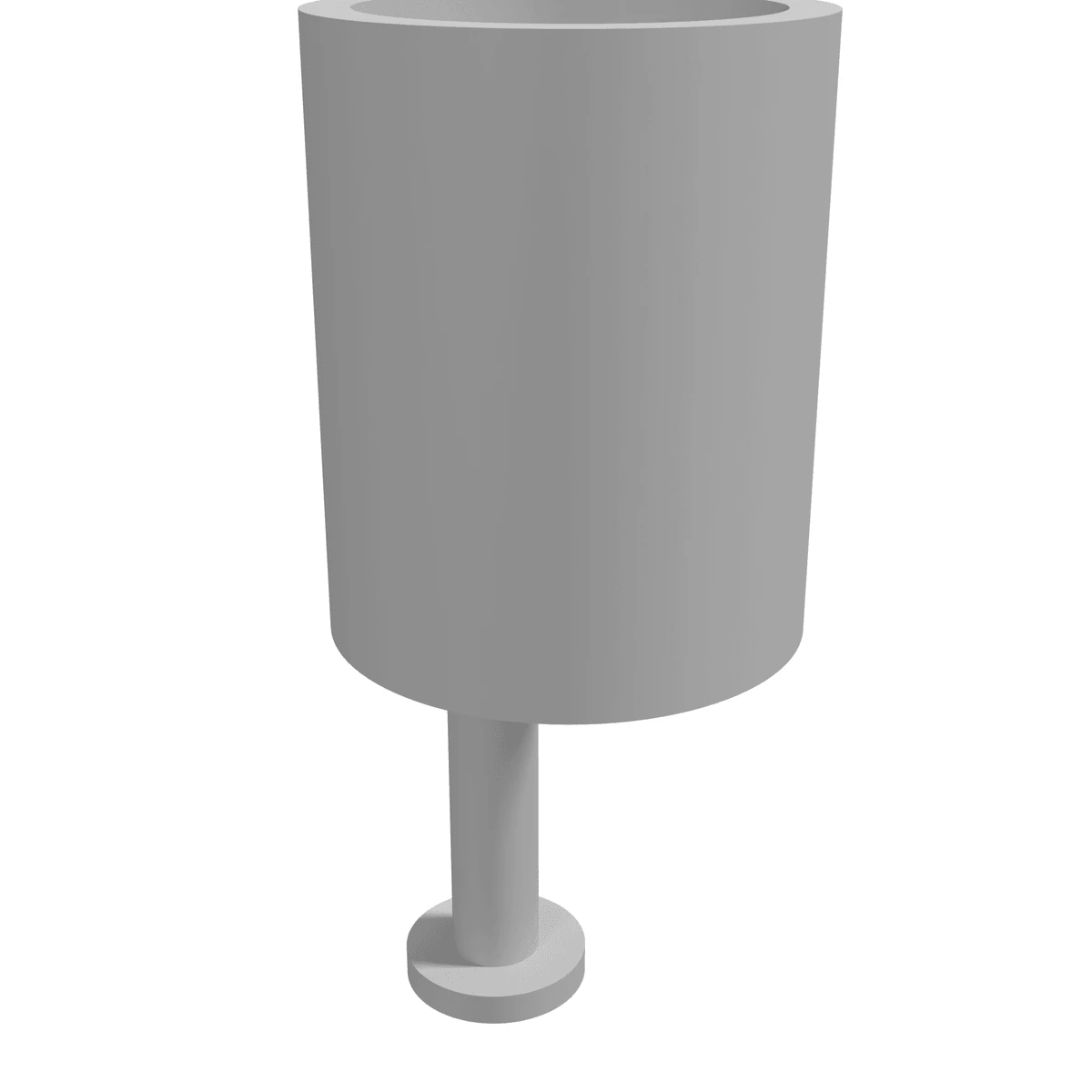 Station Waste Bin, Classic Pole (set of 10) detail view