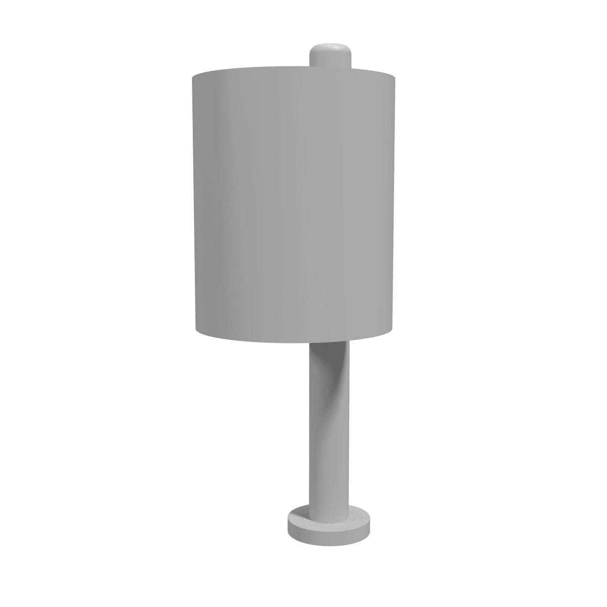Station Waste Bin, Classic Pole (set of 10) front view