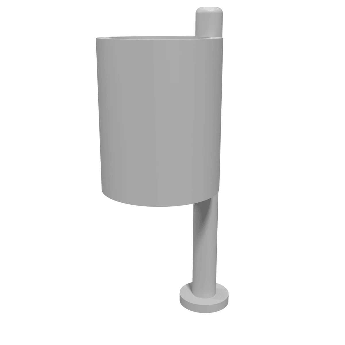 Station Waste Bin, Classic Pole (set of 10)