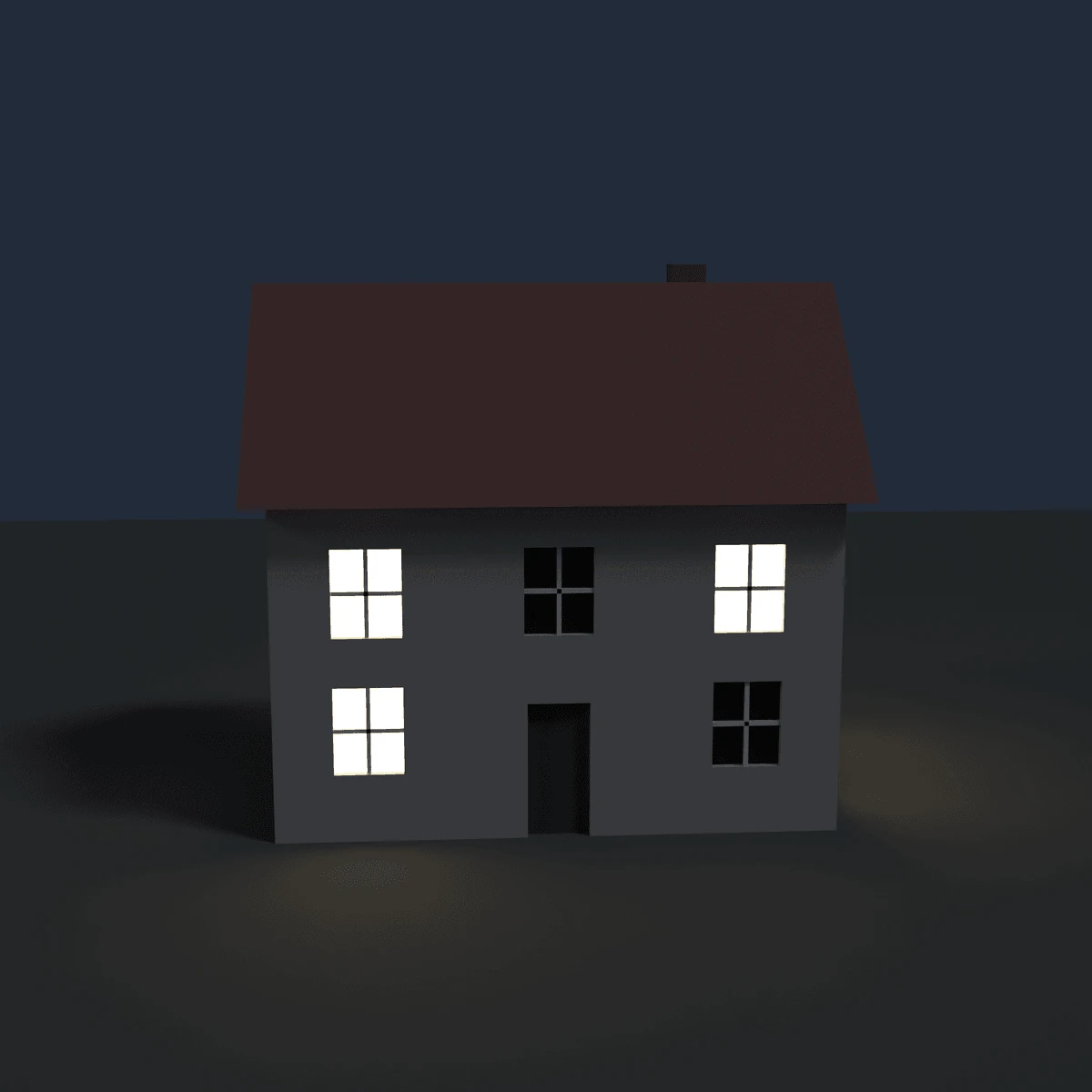 Window Blackout Sheet (set of 2) front view