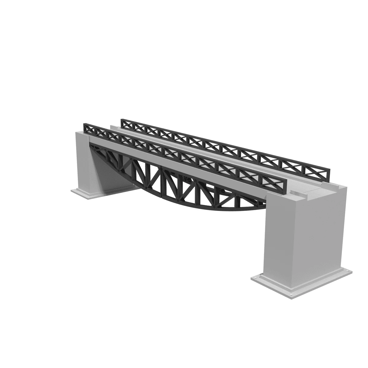 Fishbelly Bridge 360 mm, Single Track hero view