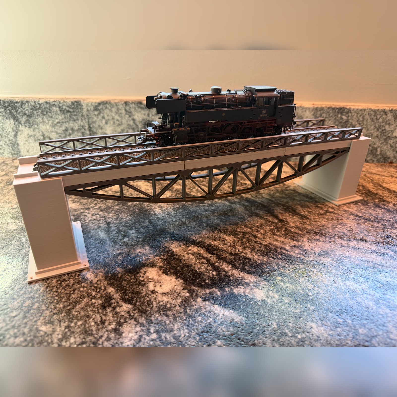 Fishbelly Bridge 360 mm, Single Track