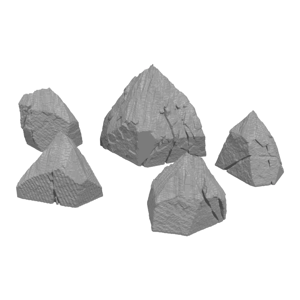 Granite Rocks, N Scale