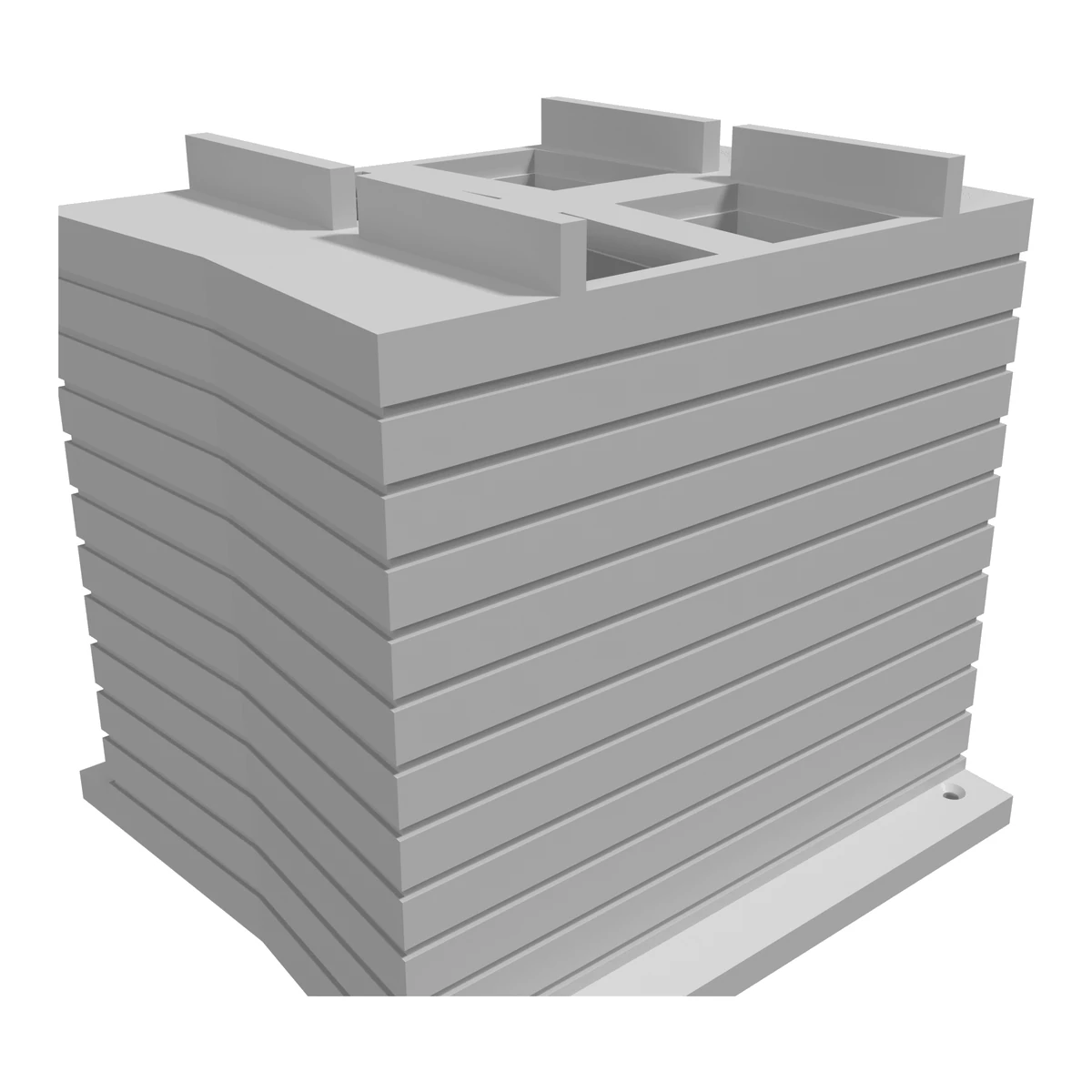Bridge Pier - Curved Center Pillar, for Bachmann E-Z Track detail view