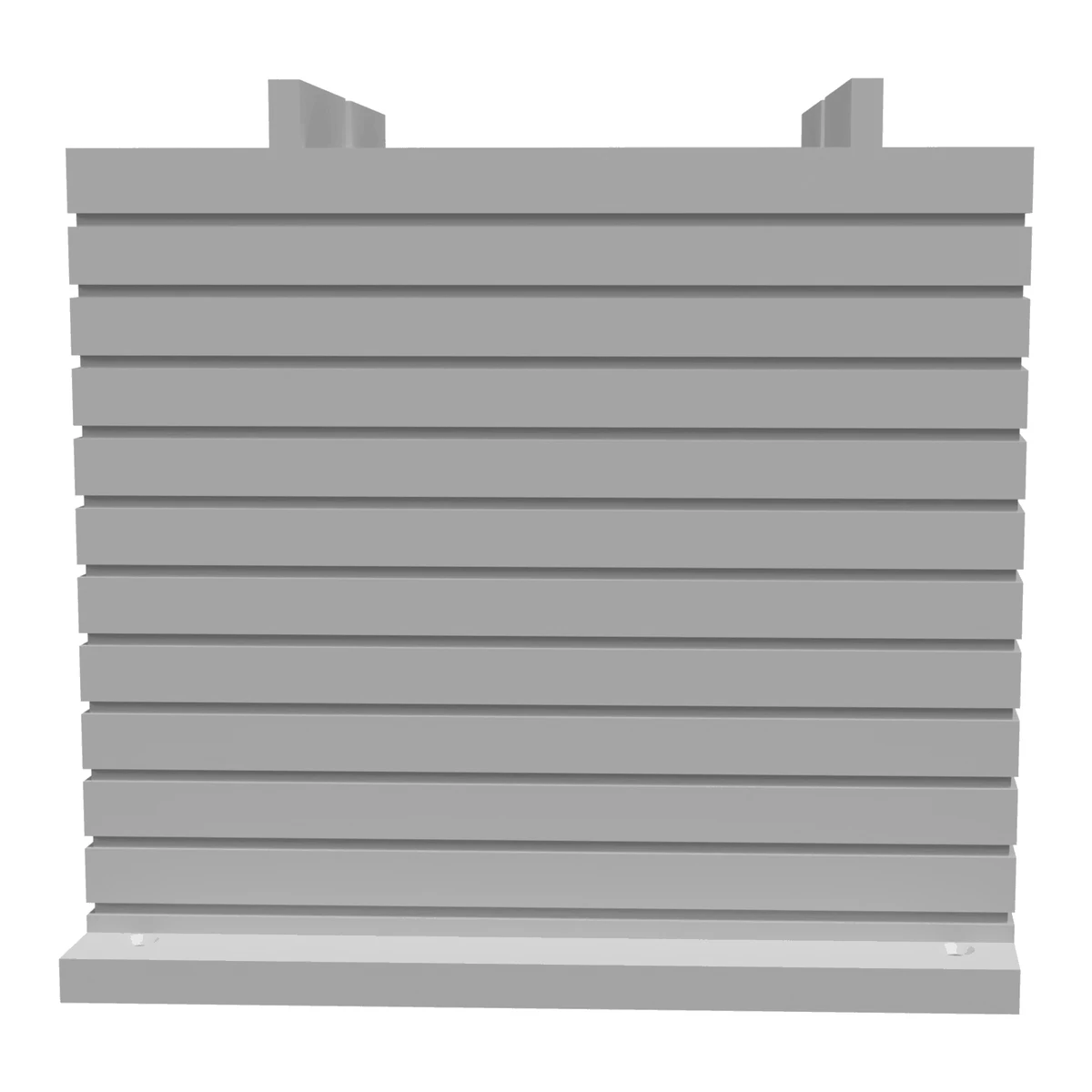 Bridge Pier - Curved Center Pillar, 18 in, for Bachmann E-Z Track front view