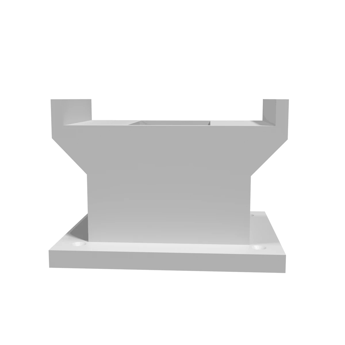 Pillar - Single Track, for Bachmann E-Z Track front view