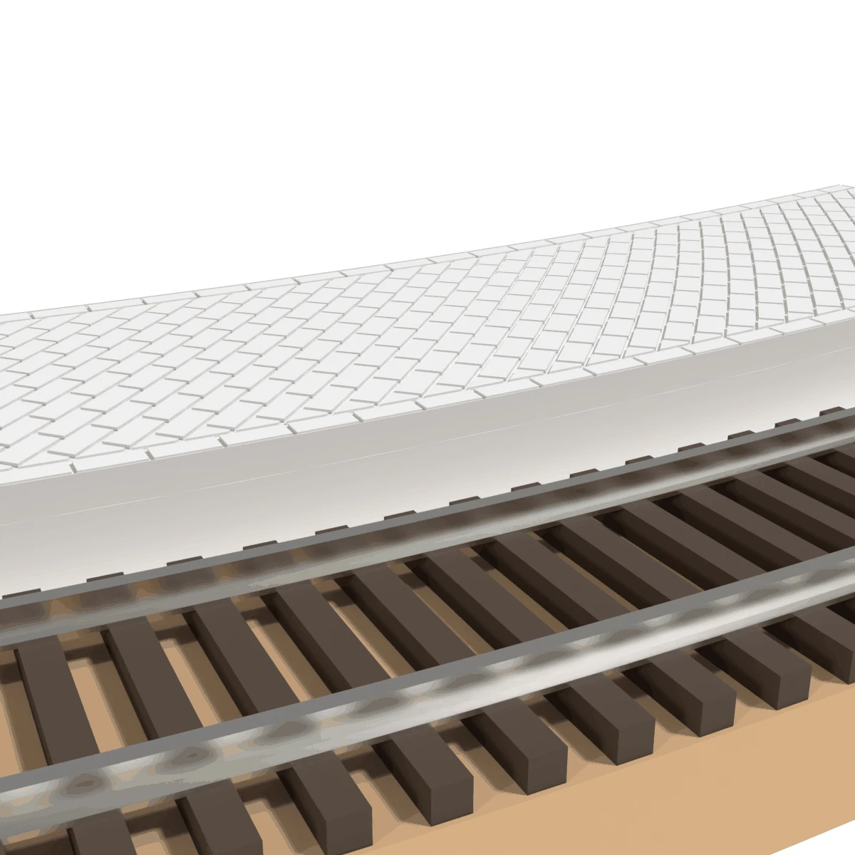 Modular Platform, Curved 22 in, for Atlas Snap Track detail view