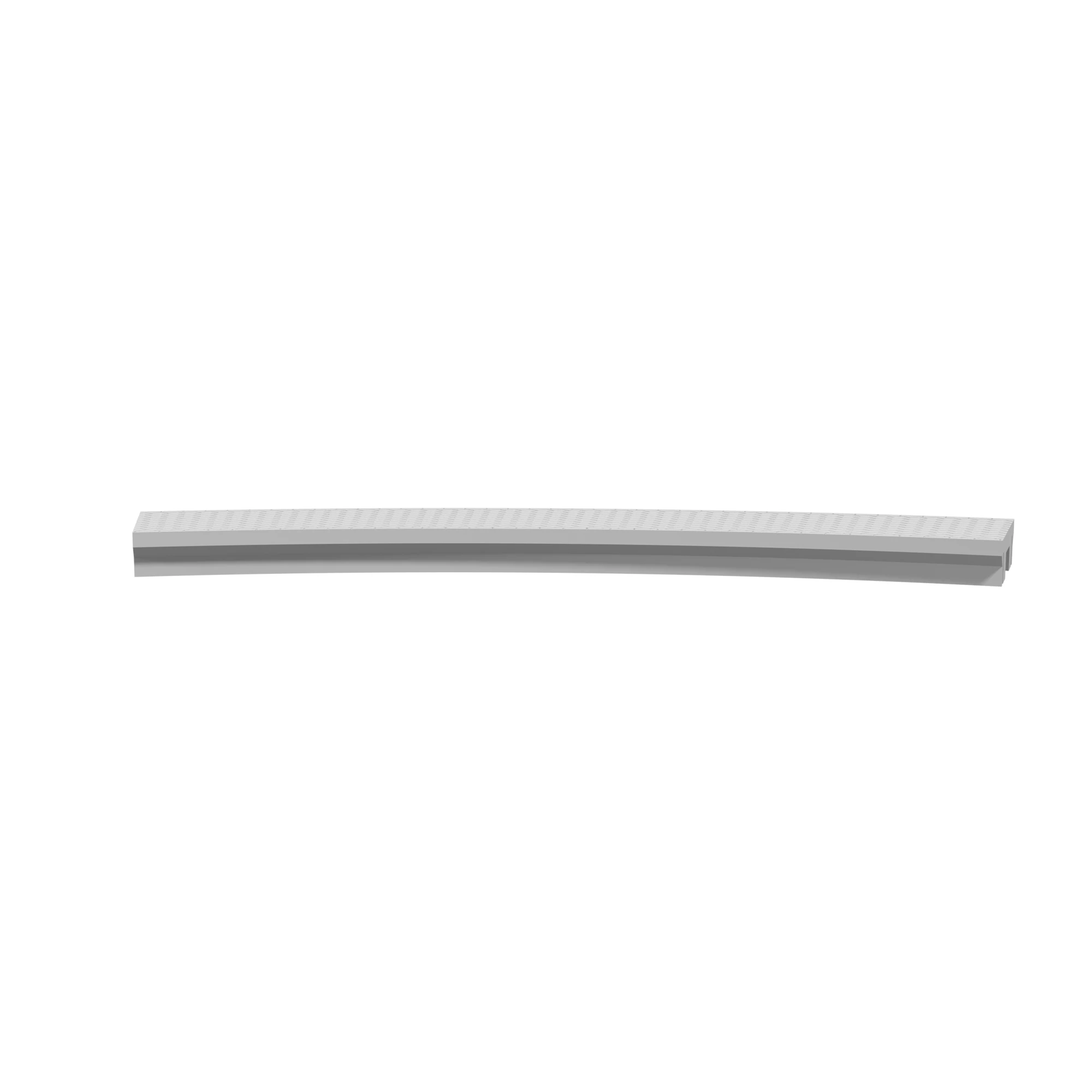 Modular Platform, Curved, for Bachmann E-Z Track front view