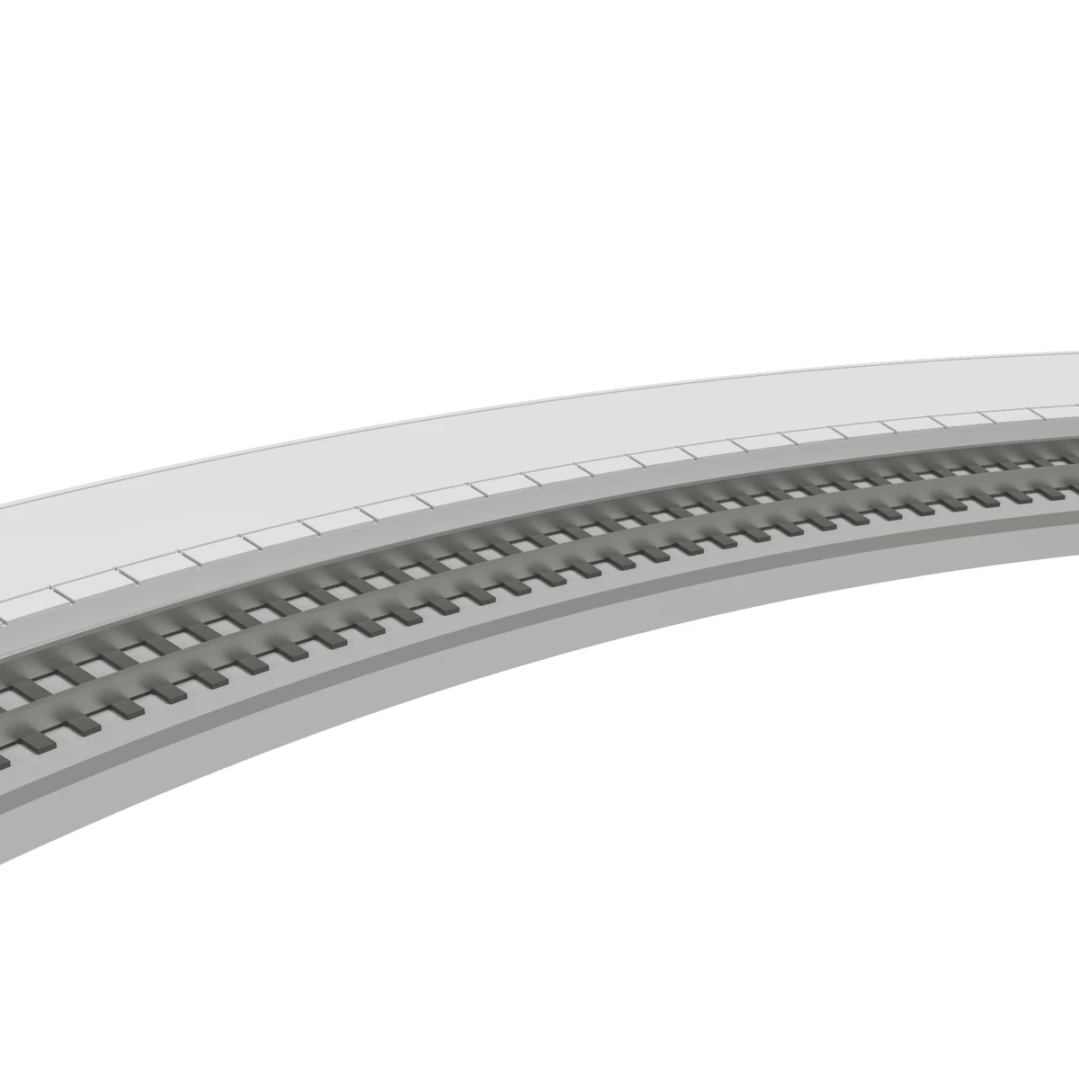 Modular Platform, Curved R216 Outer, N Scale, for Kato Unitrack detail view