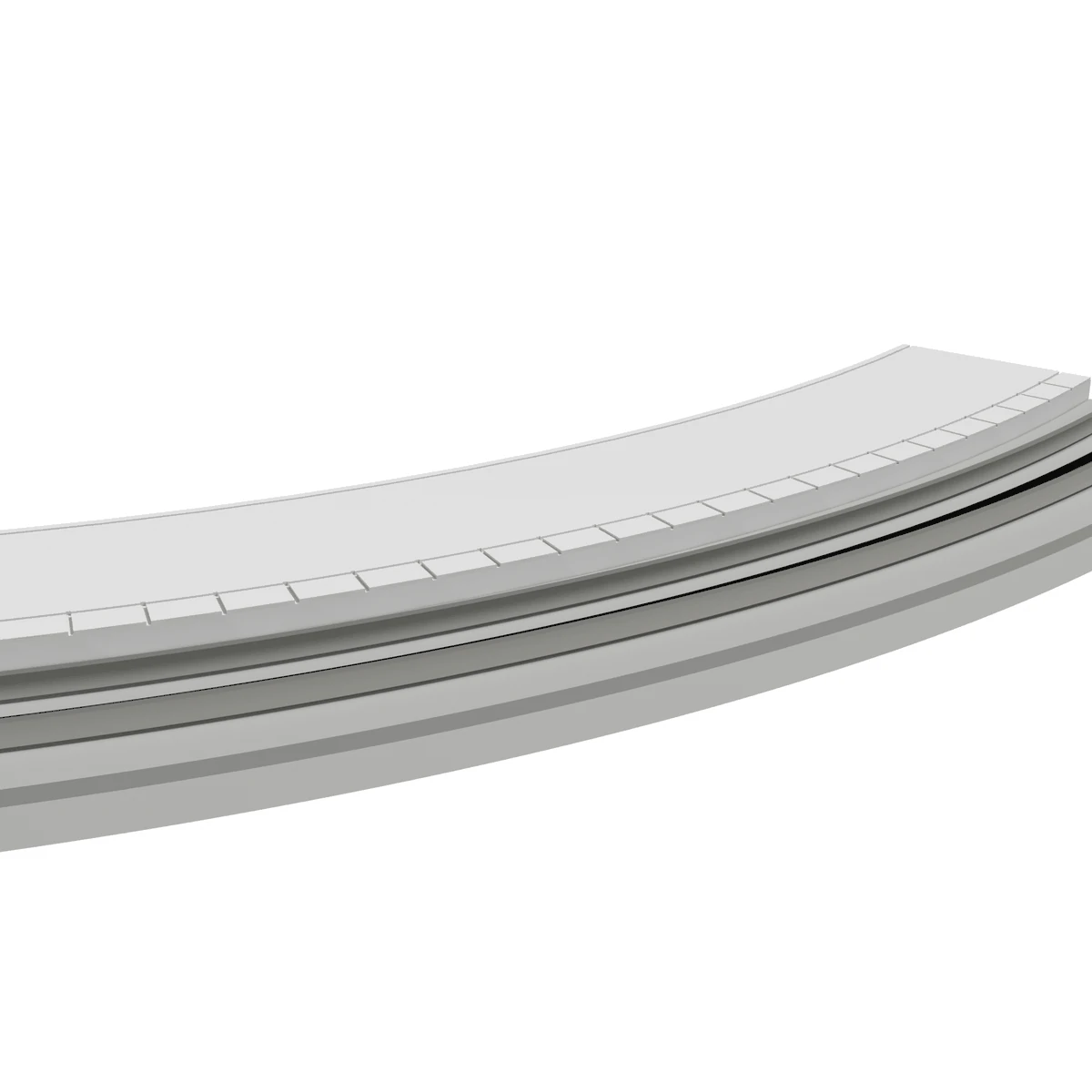 Modular Platform, Curved R249 Inner, N Scale, for Kato Unitrack detail view