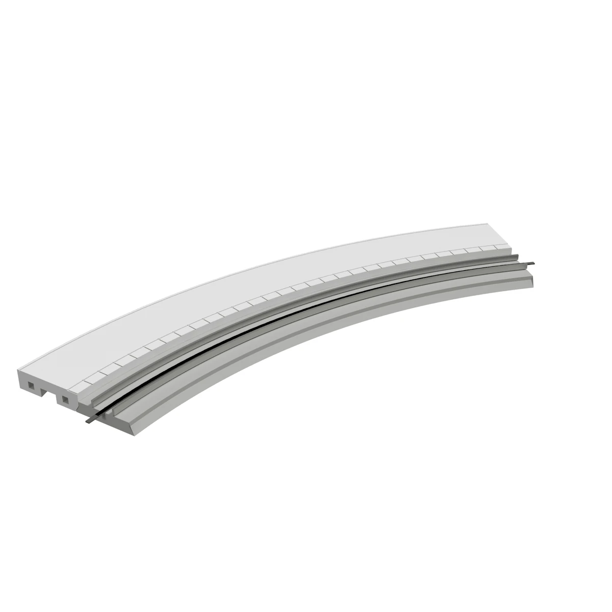 Modular Platform, Curved R249 Outer, N Scale, for Kato Unitrack