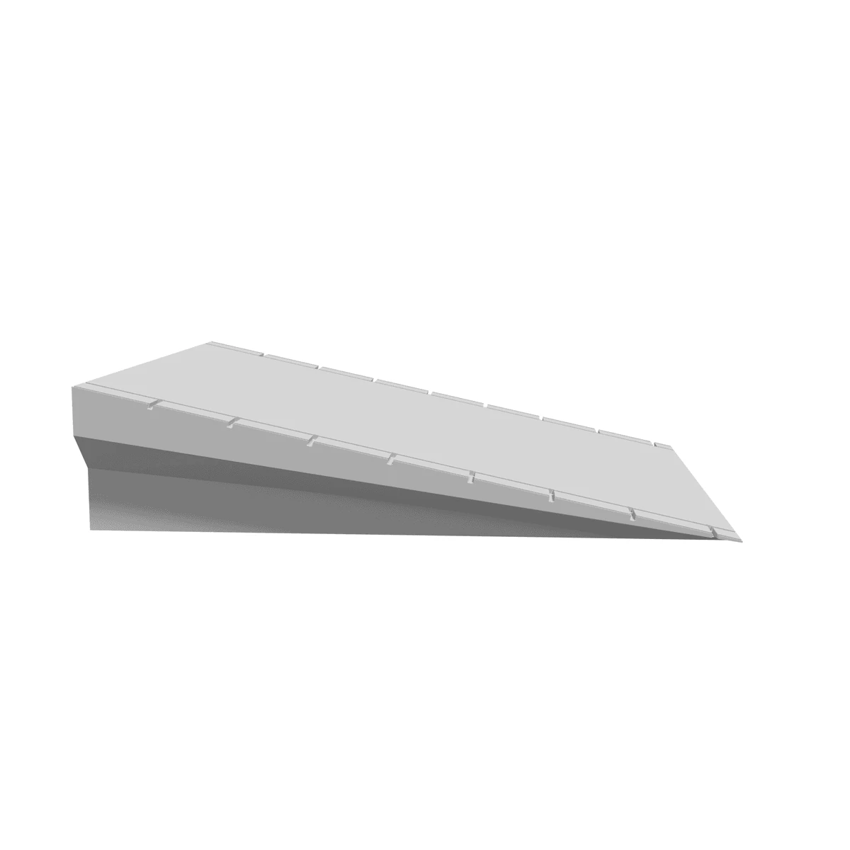 Modular Platform Ramp front view