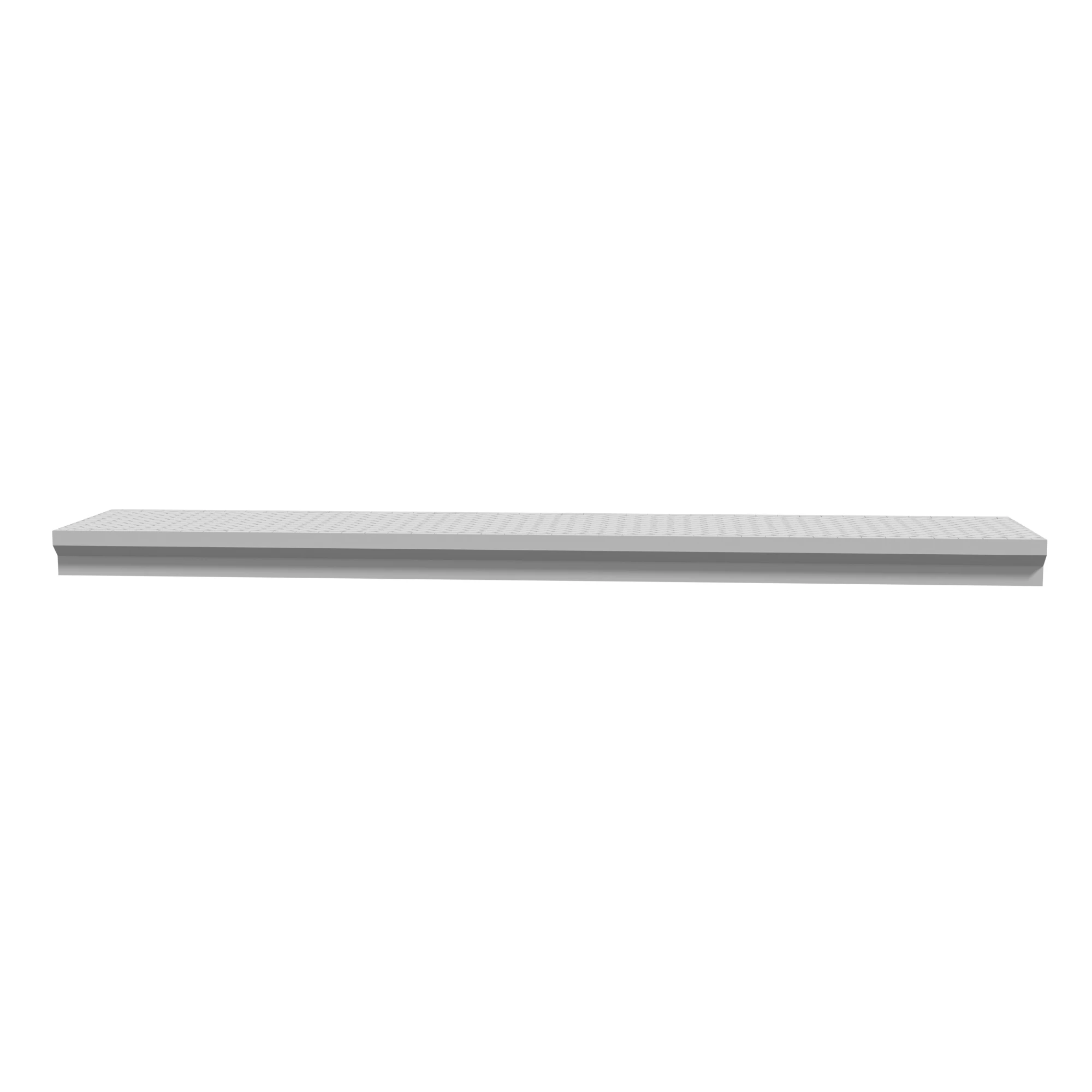 Modular Platform, Straight 9 in, for Bachmann E-Z Track front view