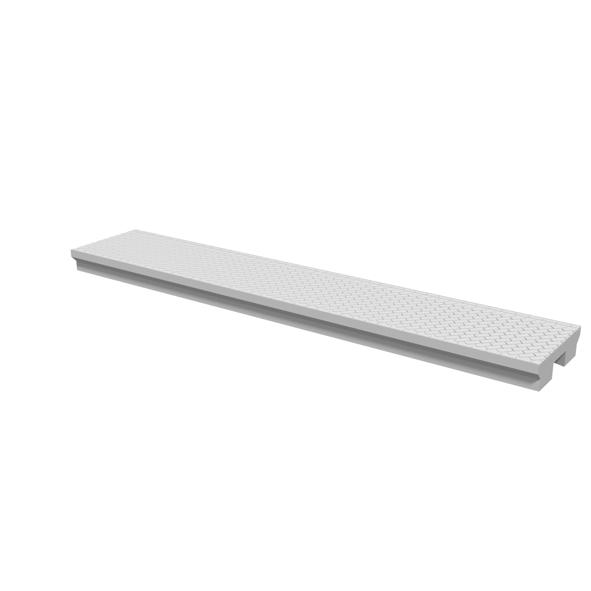 Modular Platform, Straight 9 in, for Bachmann E-Z Track