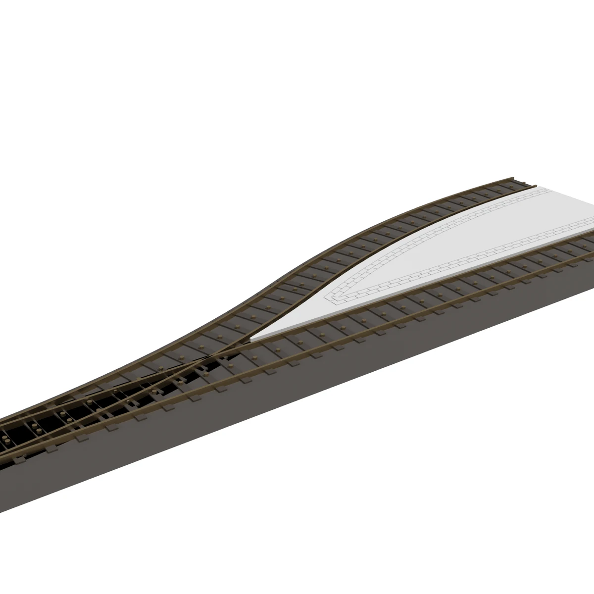 Modular Platform, Turnout 24611 / 24612 detail view