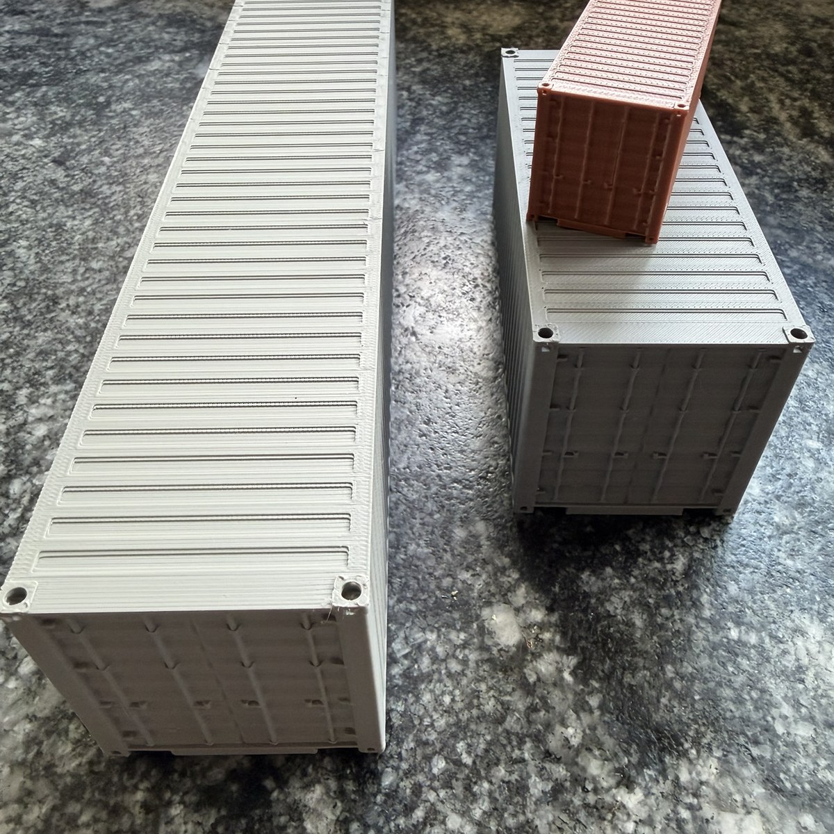 Shipping Containers, O Scale — photo 4