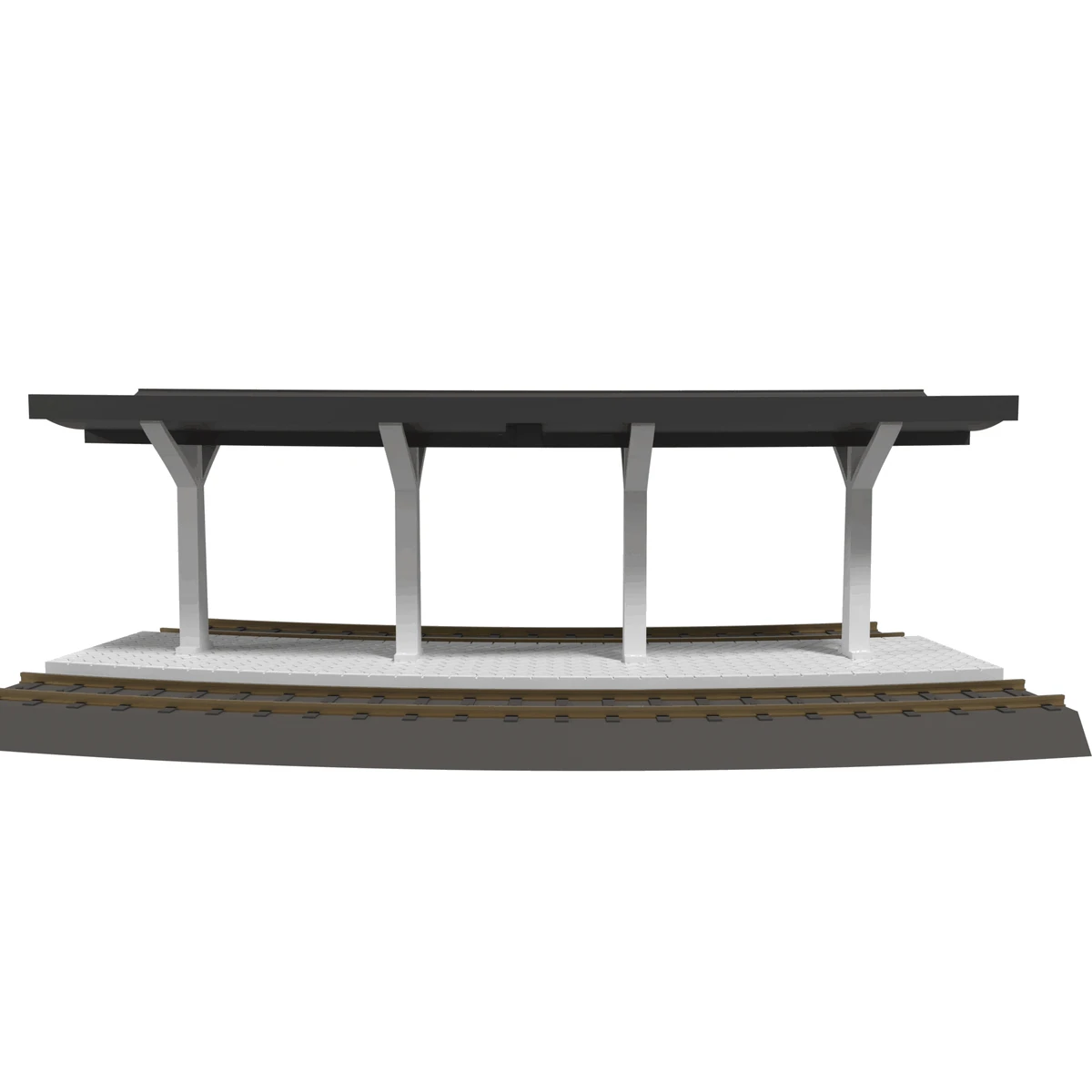 Modular Station, Curved R1/R2 front view