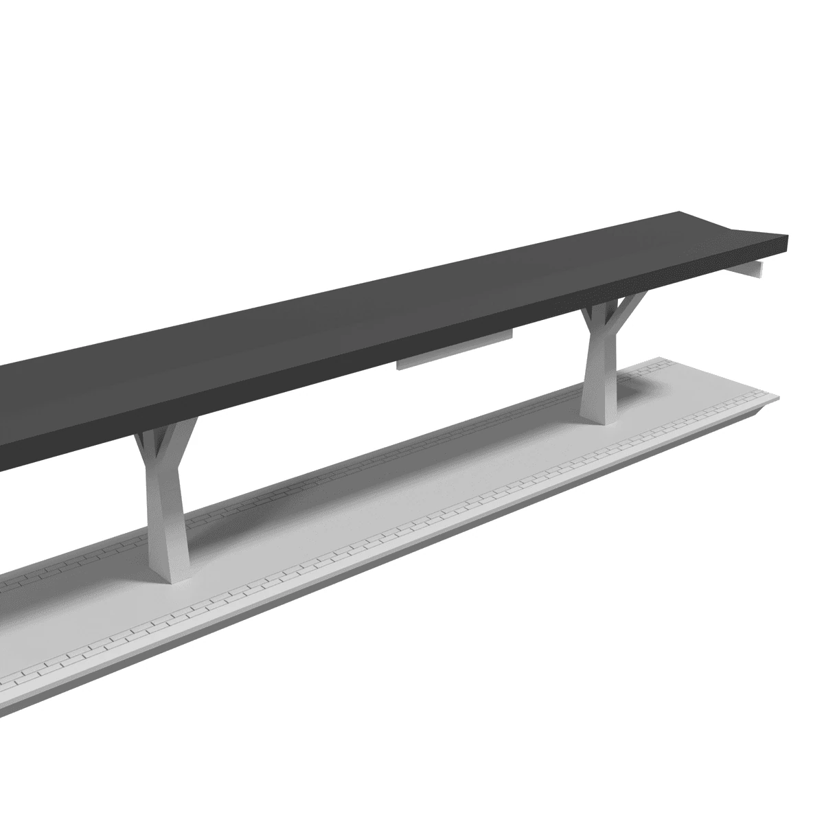 V Roof Modular Station detail view