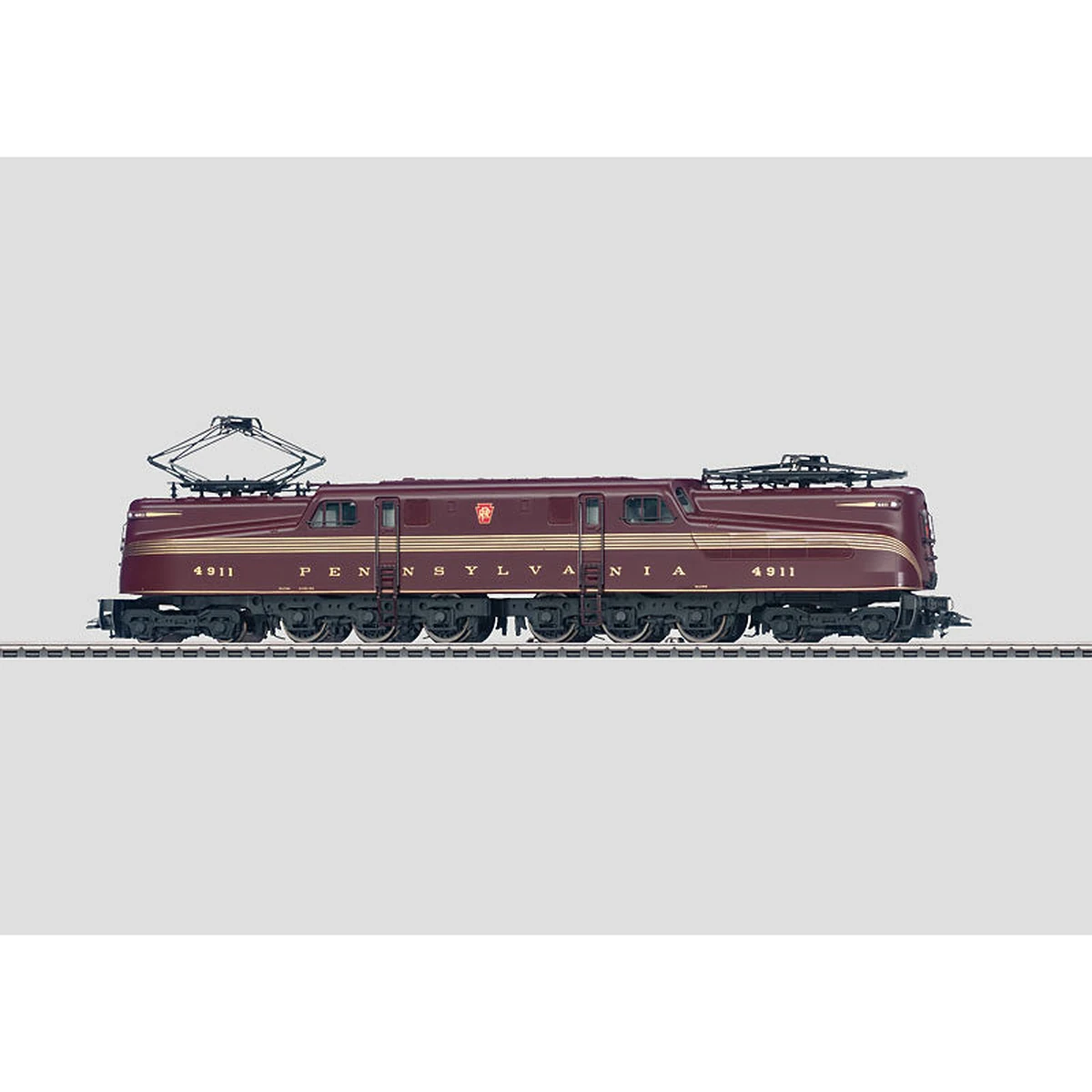 Märklin 37492 - GG-1 "Pennsylvania" Tuscan Red 4911, Electric Locomotive