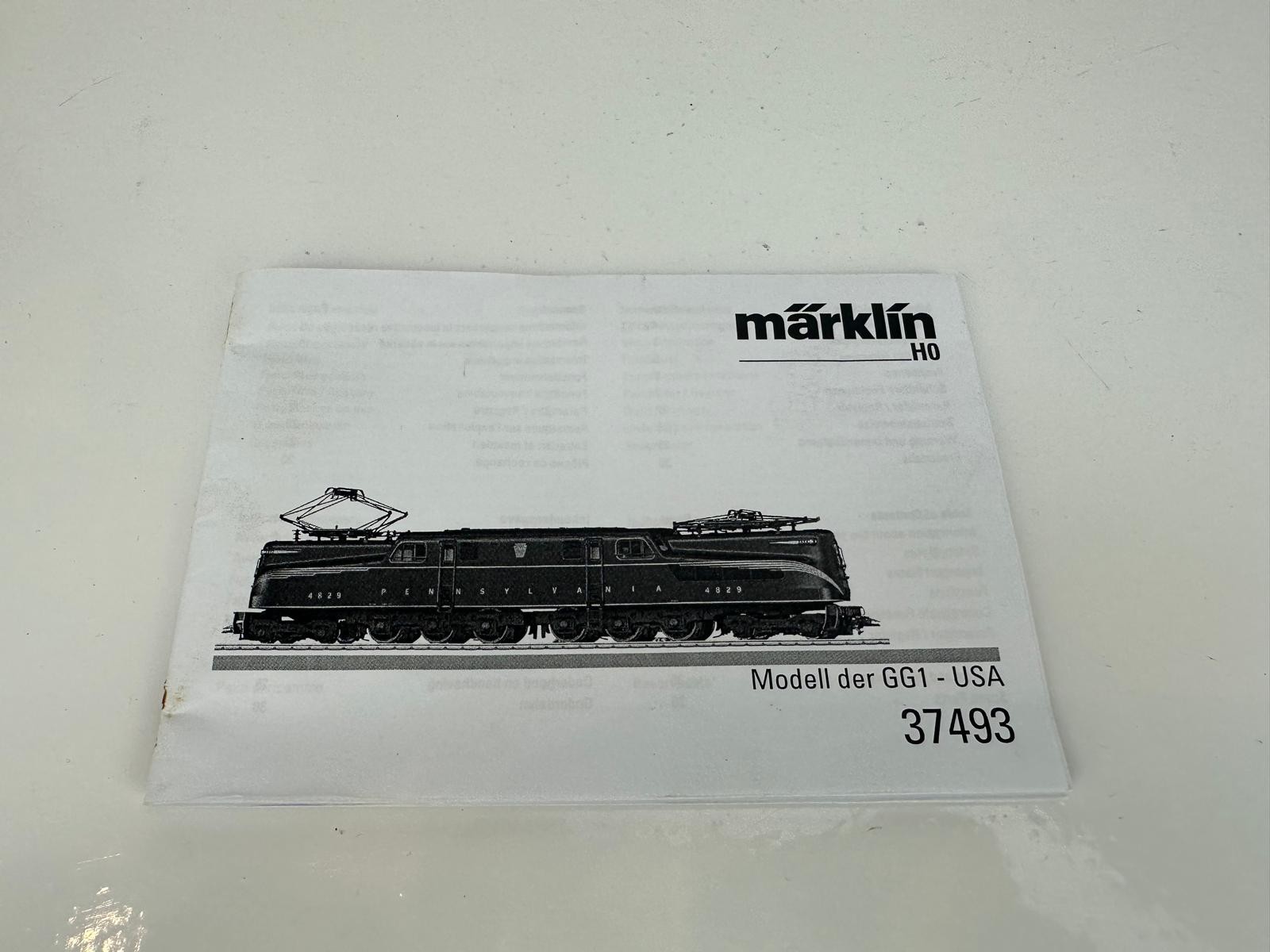 Märklin 37493 - GG-1 "Pennsylvania" Green 4829, Electric Locomotive — photo 8