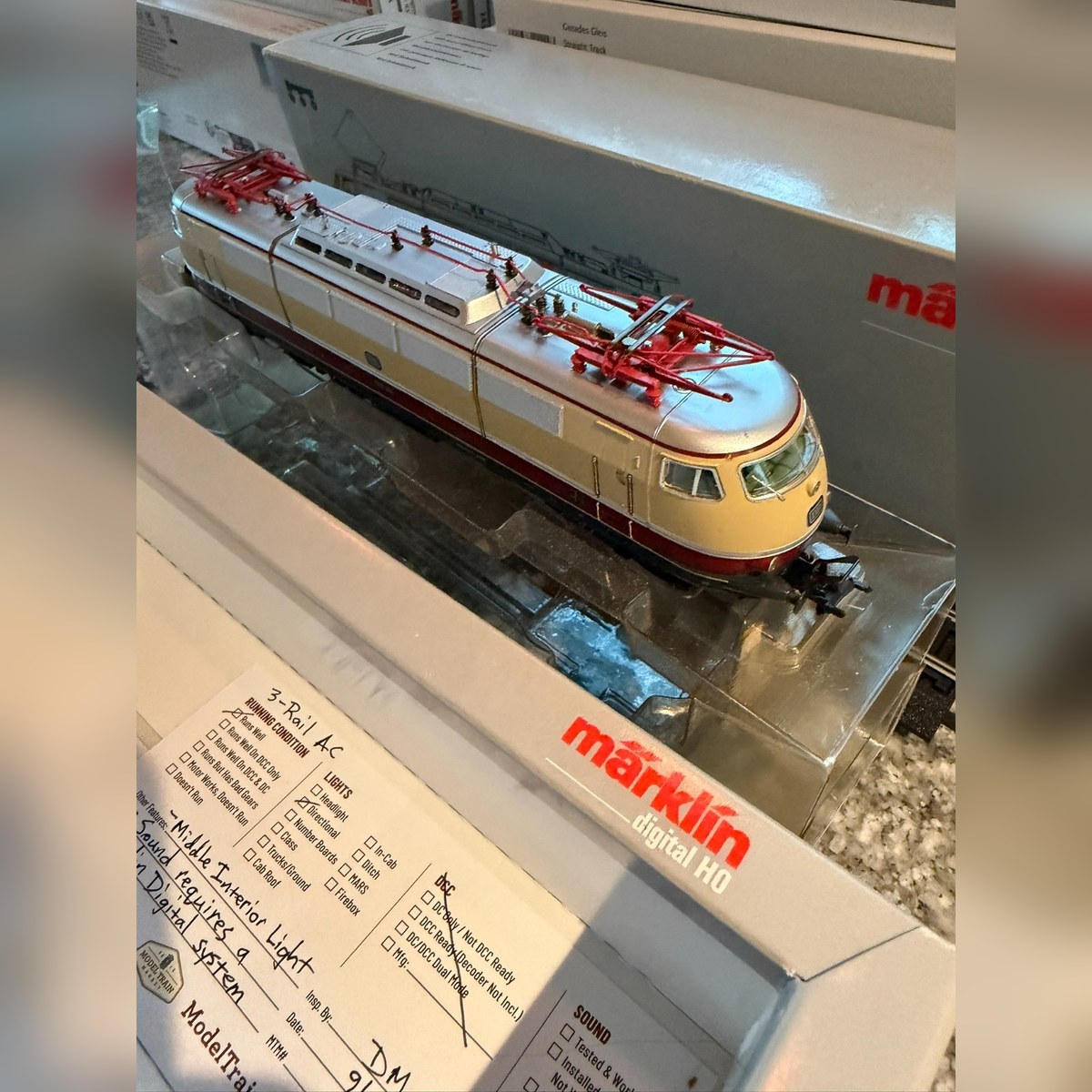 Märklin 39573 - Class E 03 TEE Electric Locomotive (digital, sound) — photo 2