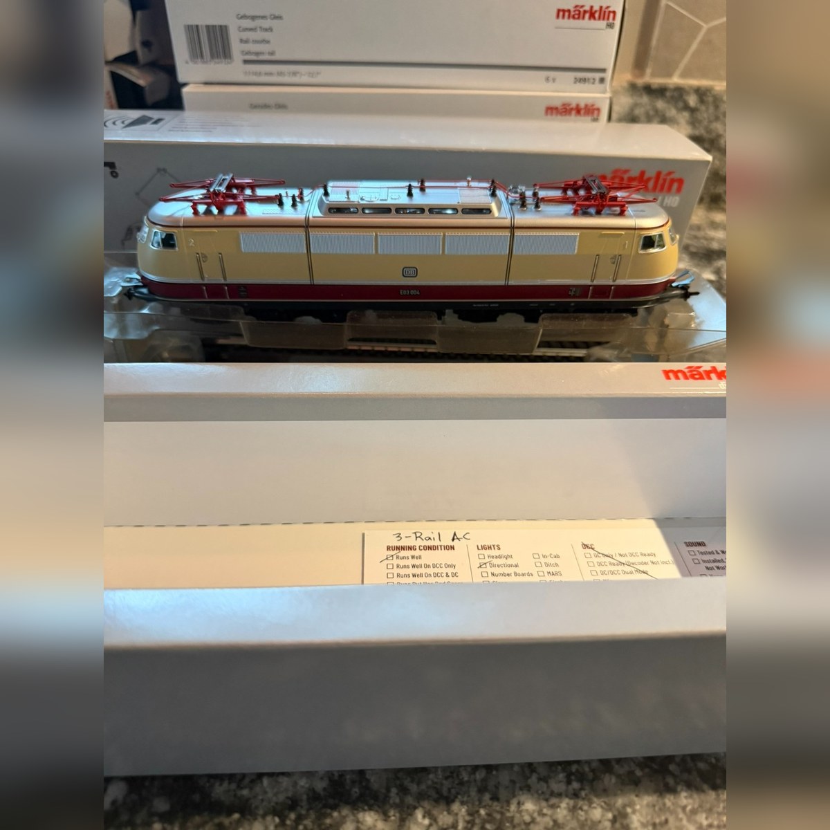 Märklin 39573 - Class E 03 TEE Electric Locomotive (digital, sound) — photo 3