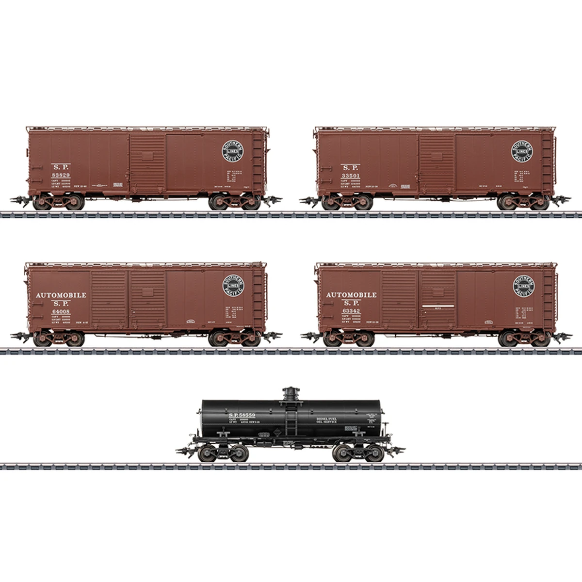 Märklin 45667 - Southern Pacific Freight Car Set (5 cars)